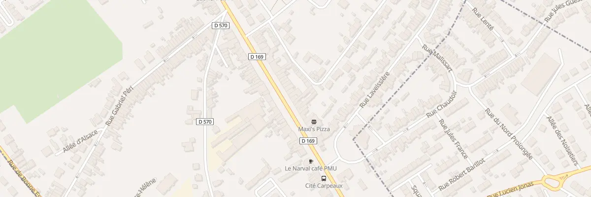 Plan du 307 Rue Henri Durre à Raismes