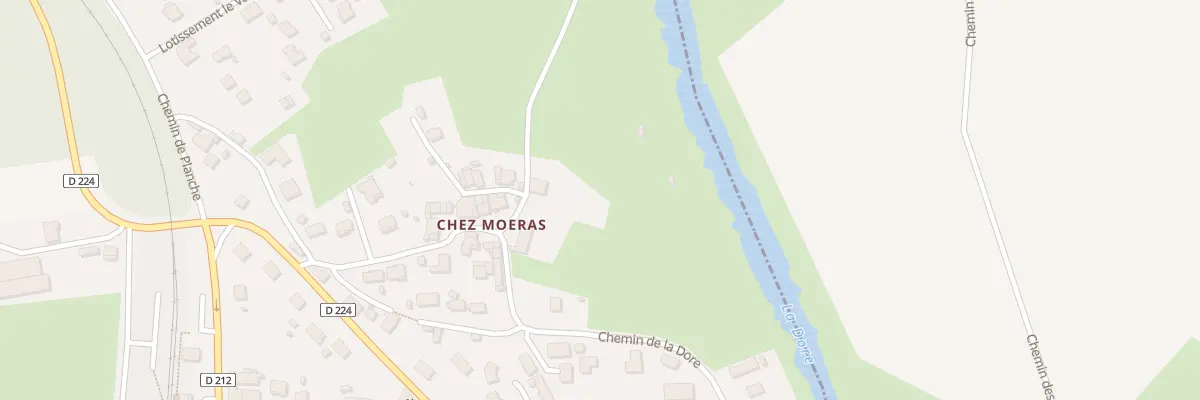Plan du 33 Chez Moeras à Peschadoires