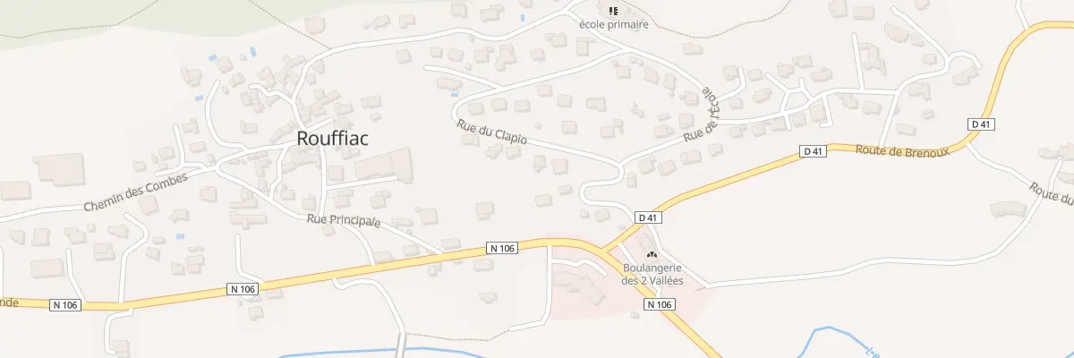 Plan du 5119 Rouffiac à Saint-Bauzile