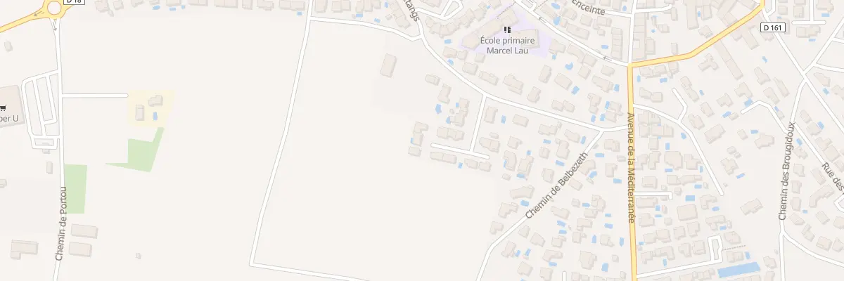 Plan du 7 Rue du Carignan à Pomérols