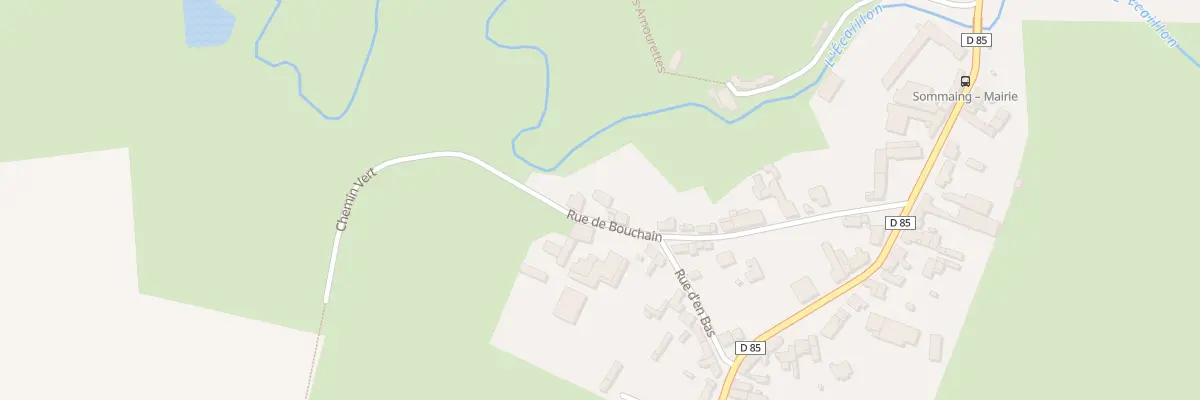 Plan du 14 Rue de Bouchain à Sommaing