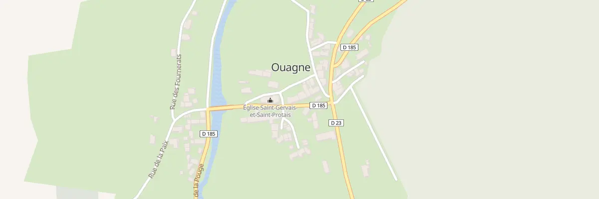 Plan du 5 Le Bourg à Ouagne
