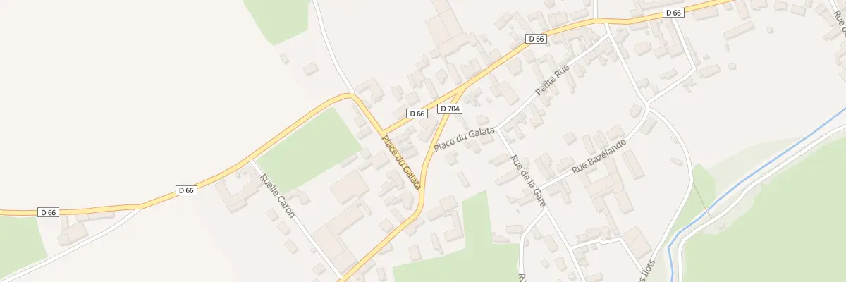 Plan du 4 Pl du Galata à Bernot