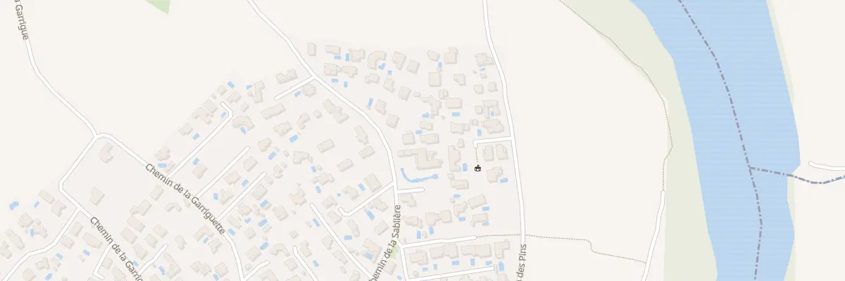 Plan du 735 Che de la Sablière à Canet