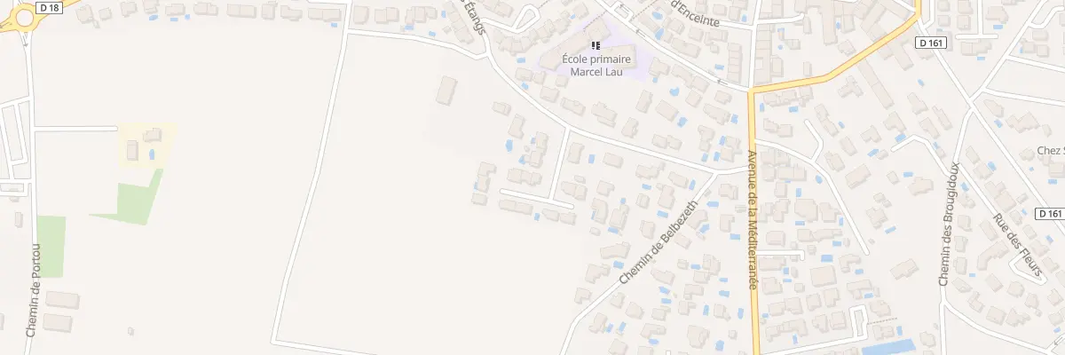 Plan du 4 Rue du Carignan à Pomérols