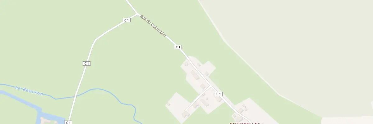 Plan du 2 Rue du Colombier à Brinon-sur-Beuvron