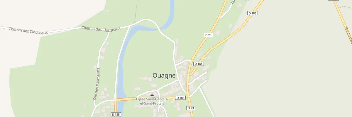 Plan du 47 Le Bourg à Ouagne