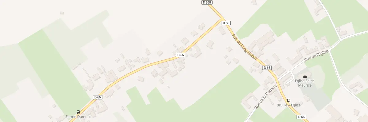 Plan du 327 Rue du Long Buhot à Bruille-Saint-Amand