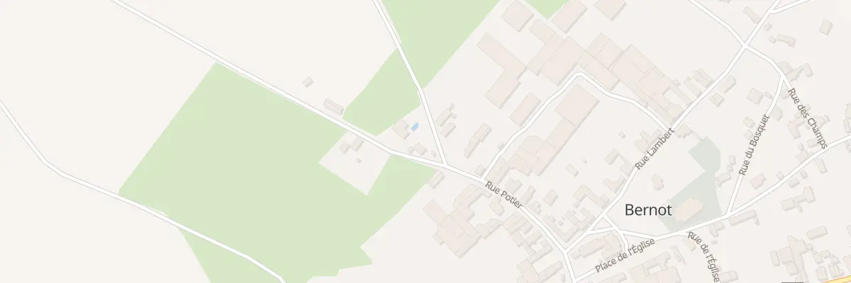 Plan du 14 Rue du Potier à Bernot