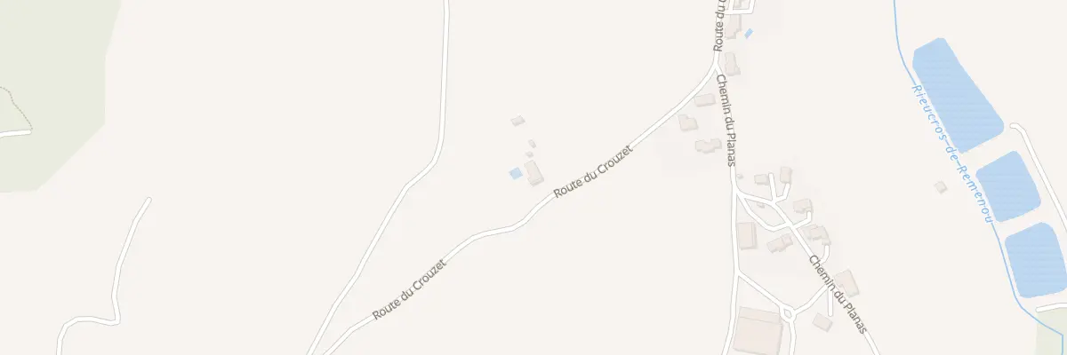 Plan du 6121 Counfrarios à Chastel-Nouvel