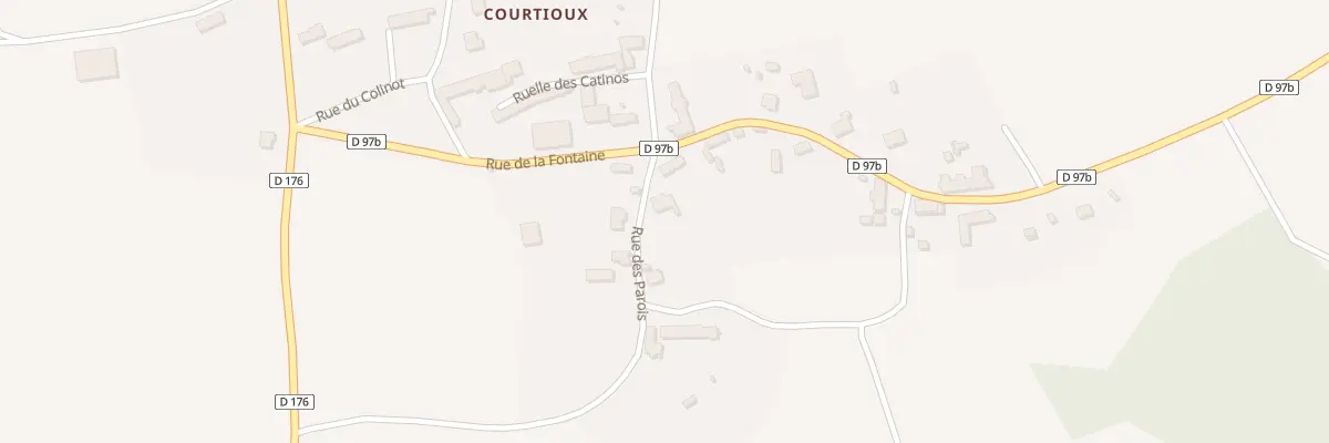 Plan du 1 Rue des Parois à La Saulsotte