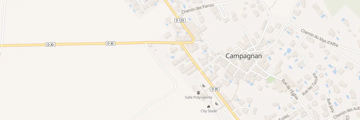 Plan du 723 Av de St Pargoire à Campagnan