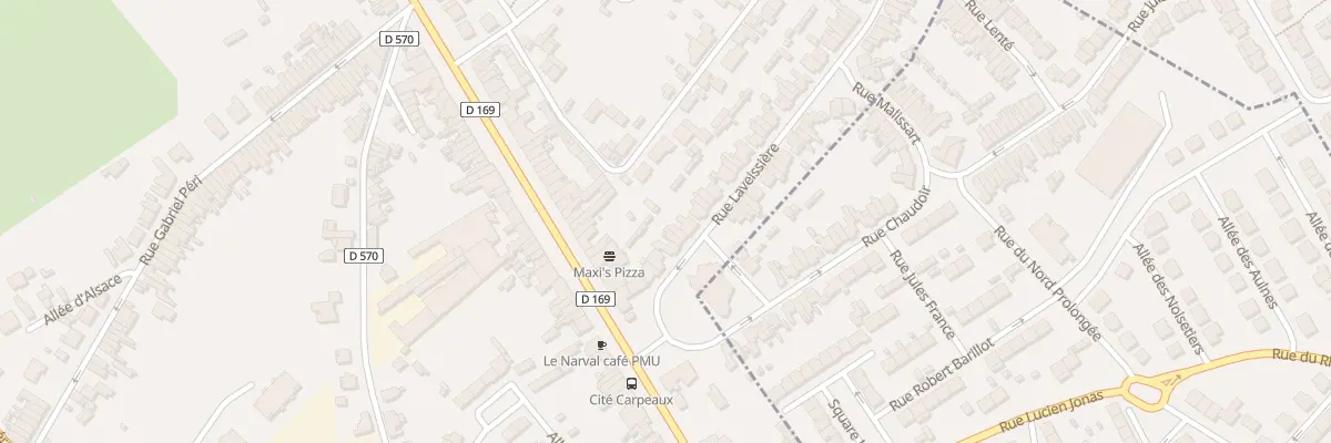 Plan du 9 Rue Laveissiere à Raismes