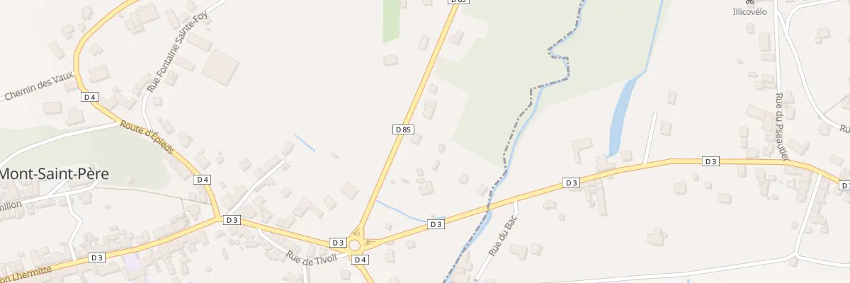 Plan du 8 Rte de Beuvardes à Mont-Saint-Père