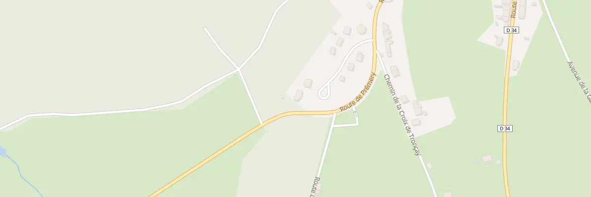 Plan du 14 Lot Chaume du Coupoy à Saint-Révérien