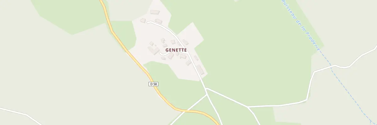 Plan du 5091 Genette à Condat-lès-Montboissier