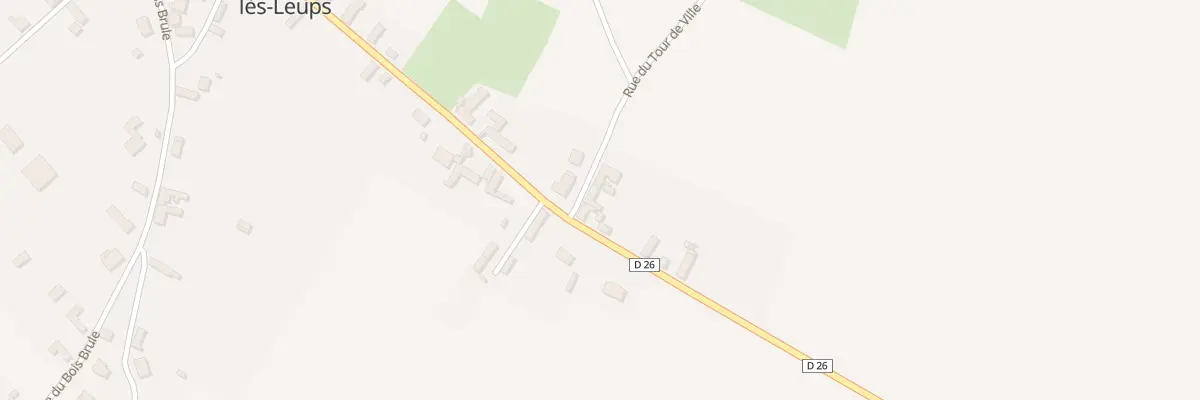 Plan du 31 Rue des Leups à Monceau-lès-Leups