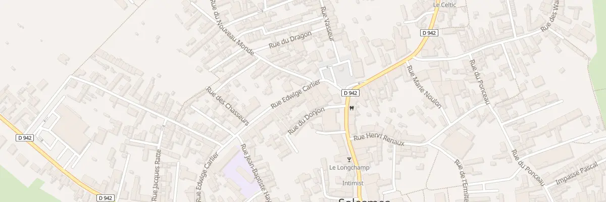 Plan du 9 Rue Edwige Carlier à Solesmes