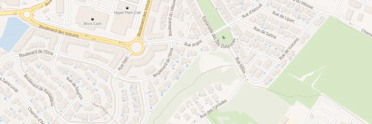 Plan du 52 Bd de l’Etna à Agde