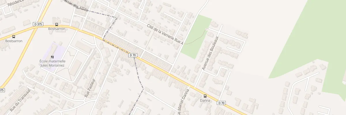 Plan du 69 Rue Emile Zola à Beuvrages