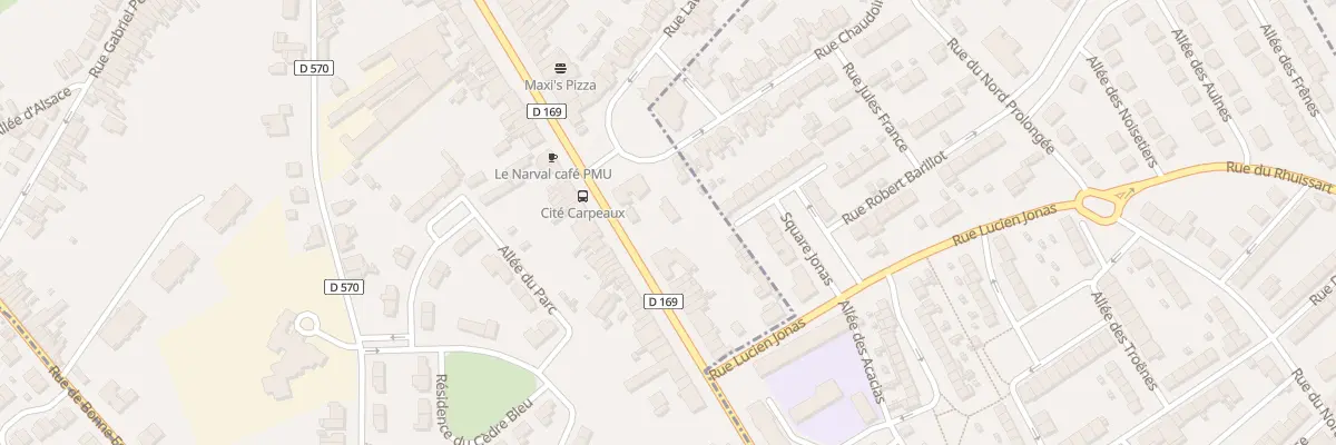 Plan du 323A Rue Henri Durre à Raismes