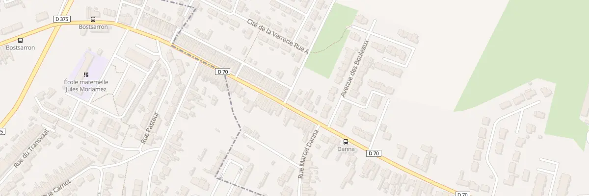Plan du 65 Rue Emile Zola à Beuvrages