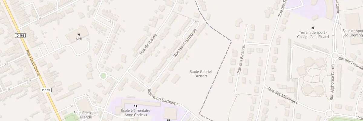 Plan du 32 Rue Henri Barbusse à Raismes