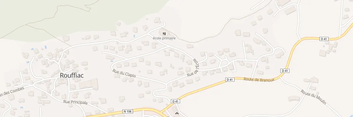 Plan du 5205 Rouffiac à Saint-Bauzile