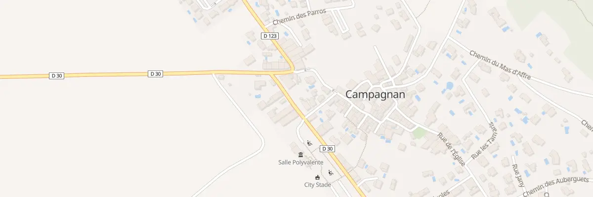 Plan du 726 Av de Saint Pargoire à Campagnan