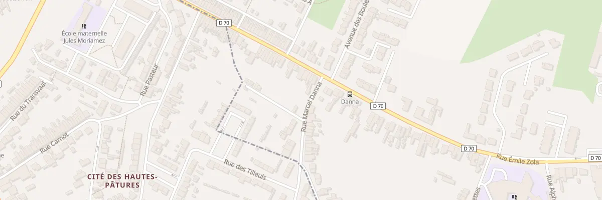 Plan du 132 Rue Emile Zola à Beuvrages