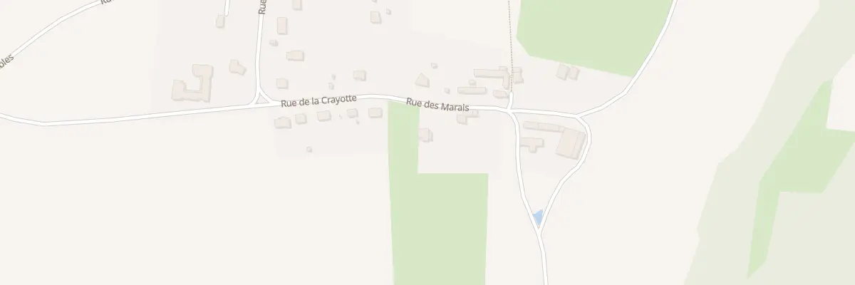 Plan du 2 Rue des Marais à Dhuys et Morin-en-Brie
