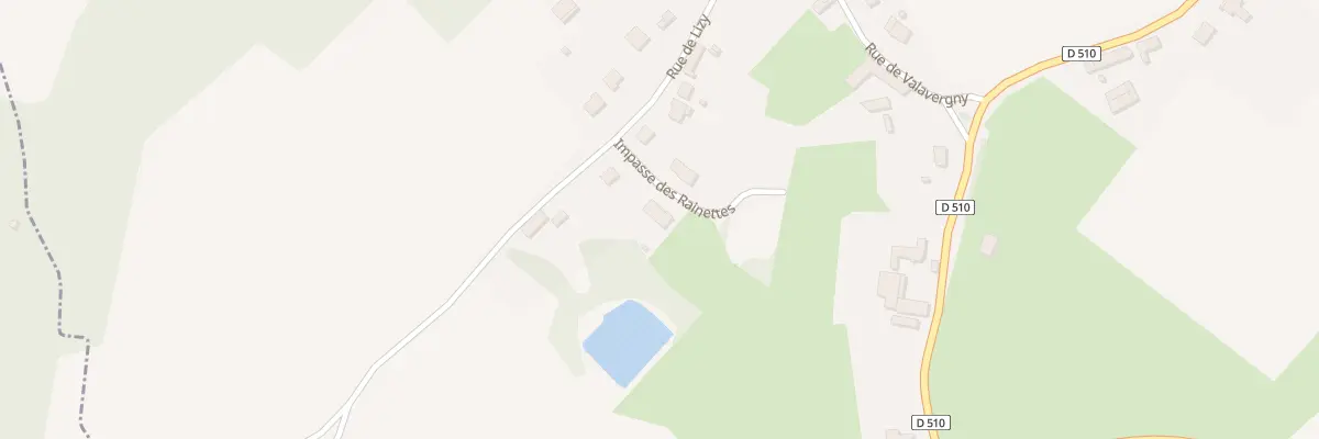 Plan du 2 Imp des Rainettes à Merlieux-et-Fouquerolles