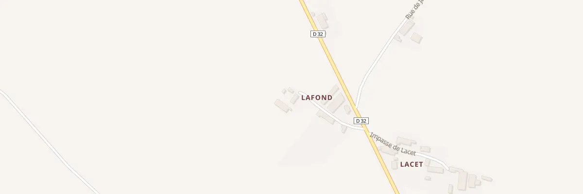 Plan du 5 Imp de Lafond à Boucé