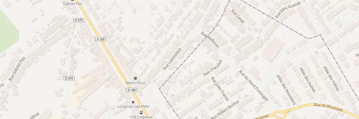 Plan du 10 Rue Laveissiere à Raismes