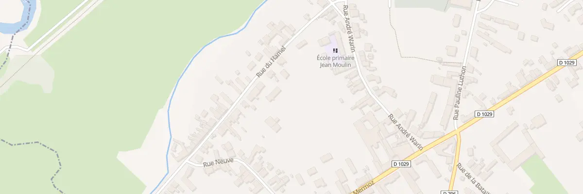 Plan du 9 Rue du Hamel à Mont-d’Origny