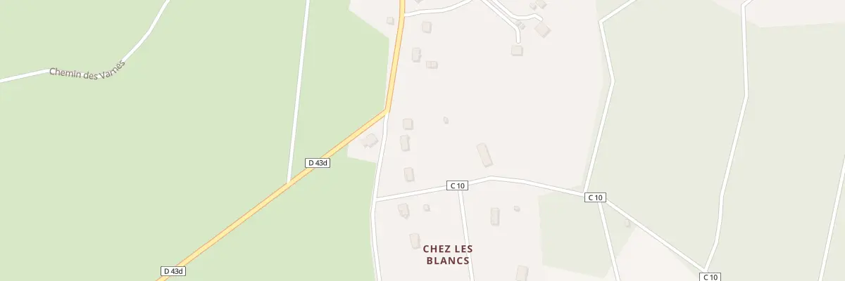 Plan du 13 Chez les Blans à Ris