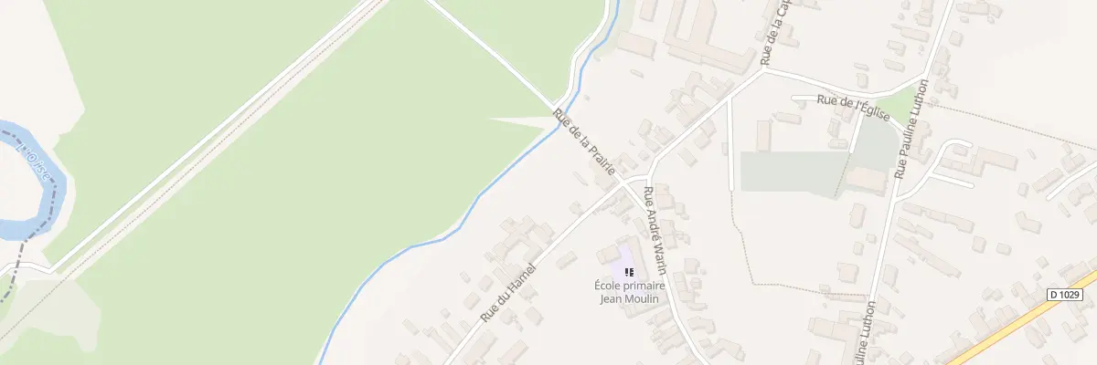 Plan du 4 Rue du Hamel à Mont-d’Origny