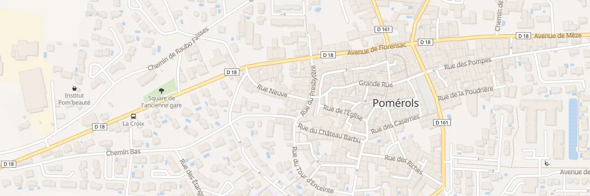 Plan du 3 Rue Neuve à Pomérols