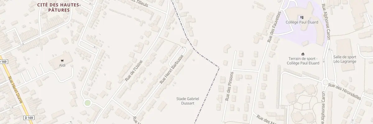 Plan du 48 Rue Henri Barbusse à Raismes