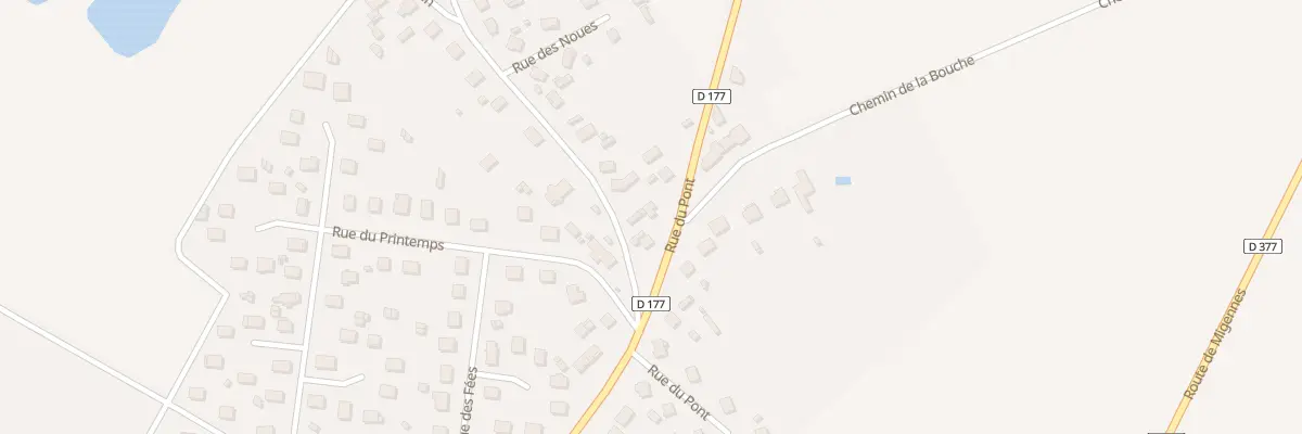 Plan du 77 Rue du Pont à Charmoy