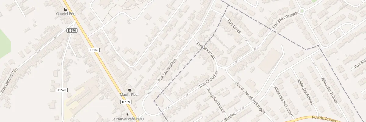 Plan du 18 Rue Laveissiere à Raismes