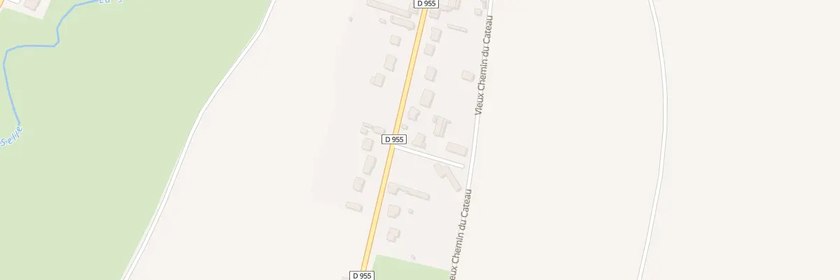 Plan du 189B Rue de l’Abbaye à Solesmes