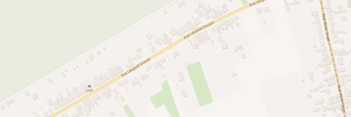 Plan du 1216 Rue Leopold Dussart à Raismes