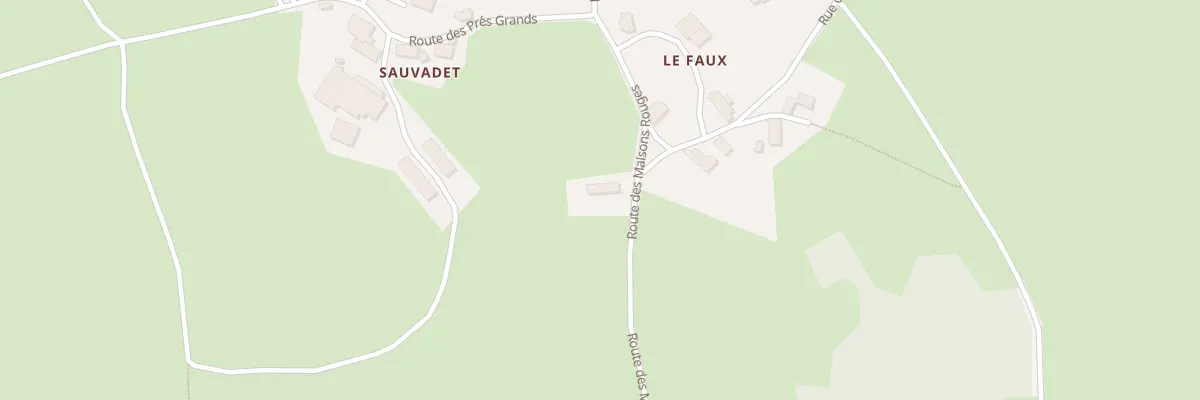 Plan du 5220 Sauvadet à Saint-Genès-la-Tourette