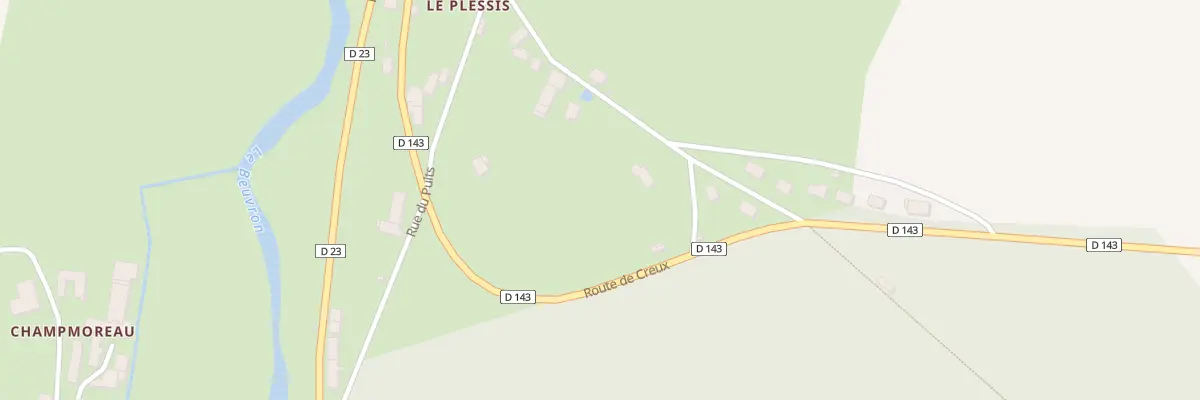Plan du 228 Le Plessis à Ouagne