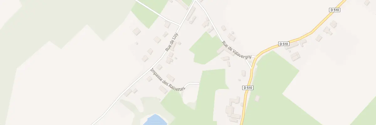 Plan du 9 Rue de Lizy à Merlieux-et-Fouquerolles