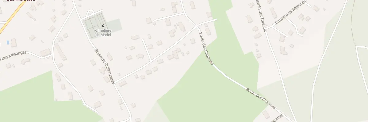 Plan du 3 Che des Plans à Mariol