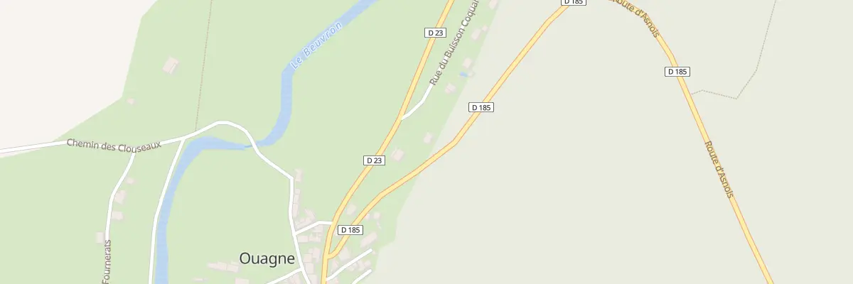 Plan du 2 Buisson Coquard à Ouagne