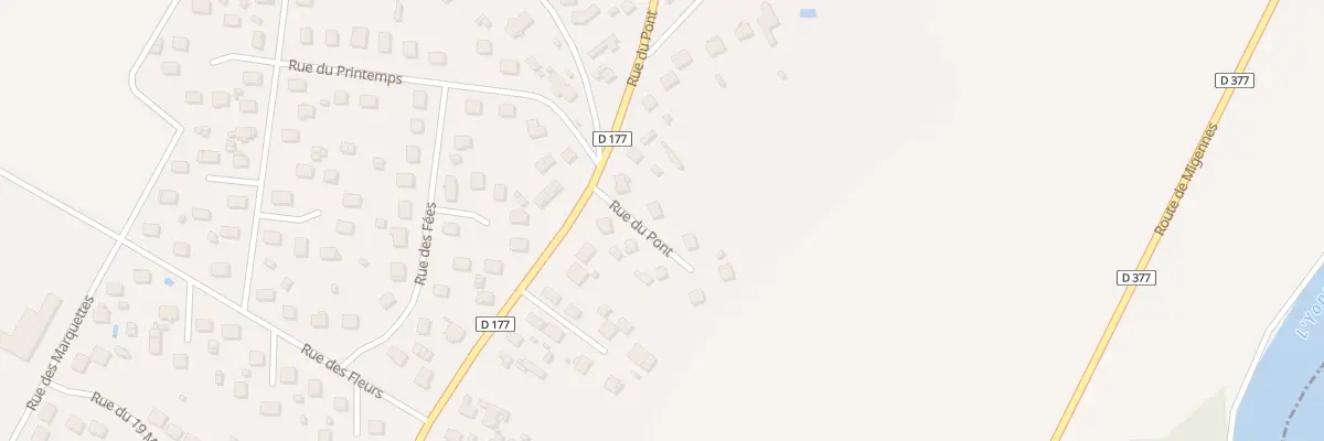 Plan du 80F Rue du Pont à Charmoy