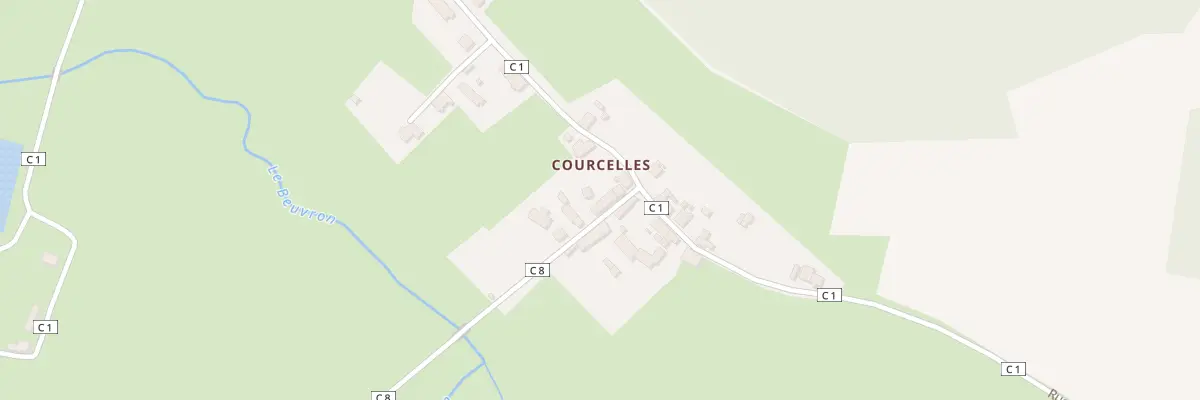 Plan du 6 Courcelles à Brinon-sur-Beuvron